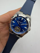 Vacheron Constantin Overseas 42mm Tourbillon Blue Dial Borracha