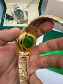 Date Just Misto Jubilee Gold/black 40mm Automático