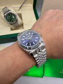 Date Just Jubilee Azul 40mm Automático