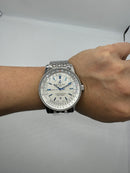 Breitling Navitimer B01 41mm branco aço