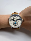Montblanc Metamorphosis Timewalker Couro/Branco 43mm