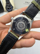 IWC Pilot Mark XX 40mm - Aco Mostrador Verde Militar Automatico