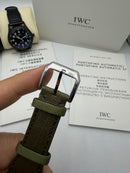 IWC Pilot Mark XX 40mm - Aco Mostrador Verde Militar Automatico