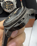 Panerai Submersível Quaranta Quattro Navy SEALs 47mm - Aço OxBlack automatico