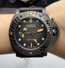 Panerai Submersível Quaranta Quattro Navy SEALs 47mm - Aço OxBlack automatico