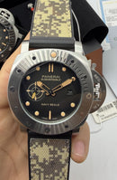 Panerai Submersível Quaranta Quattro Navy SEALs 47mm - Aço OxSilver automatico