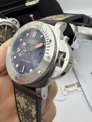 Panerai Submersível Quaranta Quattro Navy SEALs 47mm - Aço OxSilver automatico