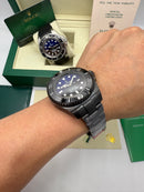 Sea-Dweller Deepsea Black James Cameron Blue 44 mm Automático