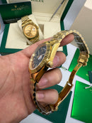Date Day-Date President Yellow Gold Automático