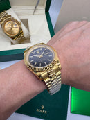 Date Day-Date President Yellow Gold Automático