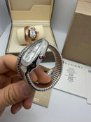 Bvlgari Serpenti Tubogas Prata + Caixa Certificado