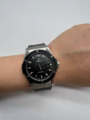 Hublot Classic Fusion 42mm - Aço Preto e Prata