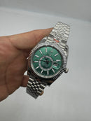 Sky-Dweller Blue Verde Automático