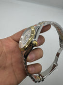 Sky-Dweller Blue Misto Branco Automático