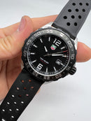 Tag Huer Fórmula 1 Borracha Inox 39mm Automático Vidro Safira