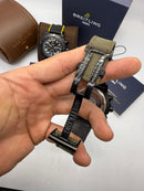 Breitling Avenger Hurricane 50mm - Aço black/Mostrador Preto