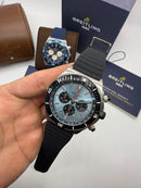Breitling Super Chronomat 44mm - Aço/Mostrador Azul