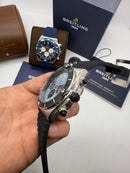 Breitling Super Chronomat 44mm - Aço/Mostrador Azul