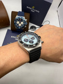 Breitling Super Chronomat 44mm - Aço/Mostrador Azul