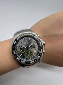 TAG Heuer Formula 1 Senna aço amarelo Automatico