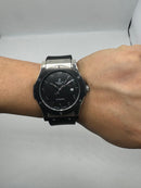 Hublot Classic Fusion Black Magic Arabic Dial Prata/Preto 42mm