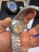 Vacheron Constantin Overseas Crono Aço 41mm, Mostrador Preto