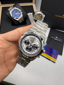 Vacheron Constantin Overseas Crono Aço 41mm branco