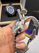 Vacheron Constantin Overseas Crono Aço 41mm branco