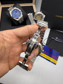 Vacheron Constantin Overseas Crono Aço 41mm branco