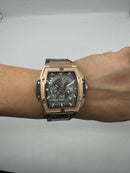 Hublot Spirit of Big Bang King Gold Skeleton Chronograph 45mm