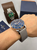 Breitling Superocean 44mm - azul mesh