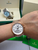 Land-Dweller 40mm Rose Automático