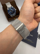 Breitling Superocean 44mm - preto mesh