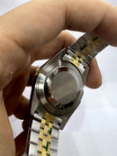 Date Just Jubilee Two-Tone Branco Automático