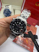 Omega Seamaster Diver 300 Preto Automático Super Clone base ETA