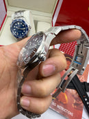 Omega Seamaster Diver 300 Preto Automático Super Clone base ETA