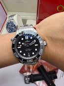 Omega Seamaster Diver 300 Preto Automático Super Clone base ETA