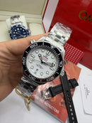 Omega Seamaster Diver 300 Branco Automático Super Clone base ETA