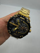 Diesel DZ7333 Mr.daddy Gold Black 57mm