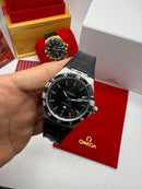 Relogio Omega Constellation 41mm Aço Preto