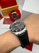 Relogio Omega Constellation 41mm Aço Preto