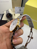 Longines Master Collection Two-Tone 42mm Automático Aço inoxidável