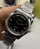 Relógio Longines Conquest Masculino 41mm Automático Preto Aço