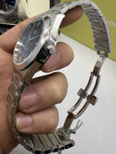Relógio Longines Conquest Masculino 41mm Automático Preto Aço