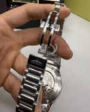 Relógio Longines Conquest Masculino 41mm Automático Preto Aço