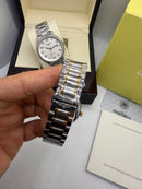 Longines Master Collection Two-Tone 42mm Automático Aço inoxidável