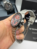 TAG Heuer Formula 1 Chronograph Aço Vermelho