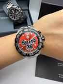 TAG Heuer Formula 1 Chronograph Aço Vermelho