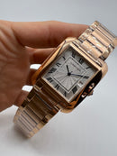 Cartier Relógio Tank Française Rose 39mm