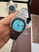 Patek Philippe Nautilus Blue Azul Tiffany Automático